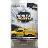 GREEN LiGHT 1:64 Dually Drivers Series 2 '18 Ram 3500 Dually Service Bed with Ladder Rack