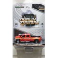 GREEN LiGHT 1:64 Dually Drivers Series 2 '18 Chevrolet Silverado 3500 Dually FDNY (The Official Fire Department City of New York)