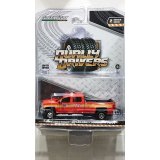 GREEN LiGHT 1:64 Dually Drivers Series 2 '18 Chevrolet Silverado 3500 Dually FDNY (The Official Fire Department City of New York)