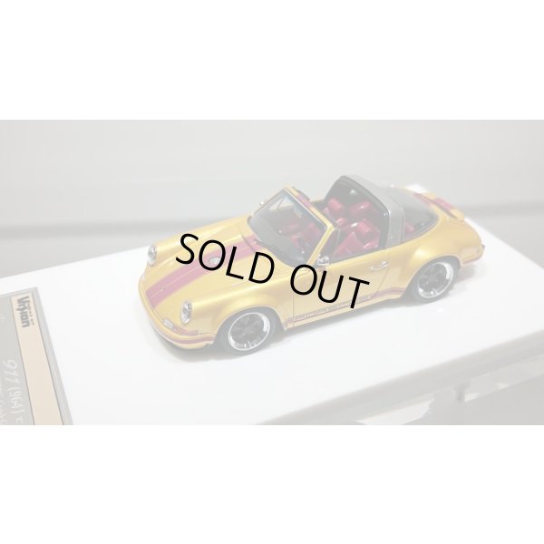画像4: VISION 1/43 Singer Porsche 911(964) Targa with roof Grande Giallo Pearl Limited 35pcs. 