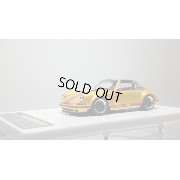 画像1: VISION 1/43 Singer Porsche 911(964) Targa with roof Grande Giallo Pearl Limited 35pcs. 