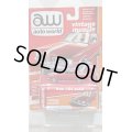 auto world 1:64 Premium 64 Release 11-B '64 Plymouth Barracuda Ruby Red w/White Stripe