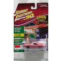 Johnny Lightning 1:64 Muscle Cars USA - Release 20-A '69 Daytona(Dirty) R4 Red w/White & Flames