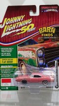 Johnny Lightning 1:64 Muscle Cars USA - Release 20-A '69 Daytona(Dirty) R4 Red w/White & Flames