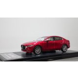 Hi Story 1/43 MAZDA 3 SEDAN 2019 Soul Red Crystal Metallic