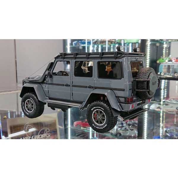 画像3: ALMOSTREAL 1/18 Brabus 550 Adventure Mercedes Benz G500 4x4 Metal Gray
