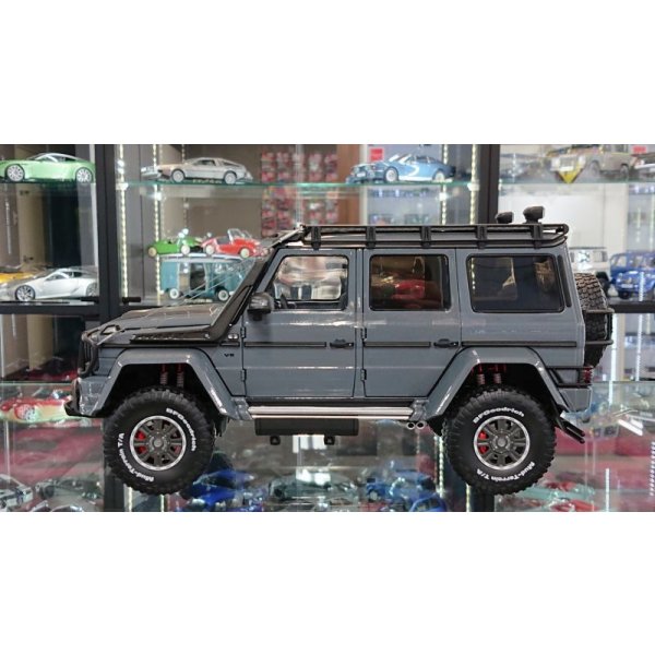 画像2: ALMOSTREAL 1/18 Brabus 550 Adventure Mercedes Benz G500 4x4 Metal Gray