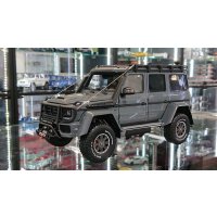ALMOSTREAL 1/18 Brabus 550 Adventure Mercedes Benz G500 4x4 Metal Gray