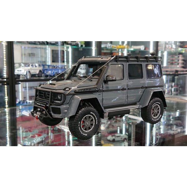 画像1: ALMOSTREAL 1/18 Brabus 550 Adventure Mercedes Benz G500 4x4 Metal Gray