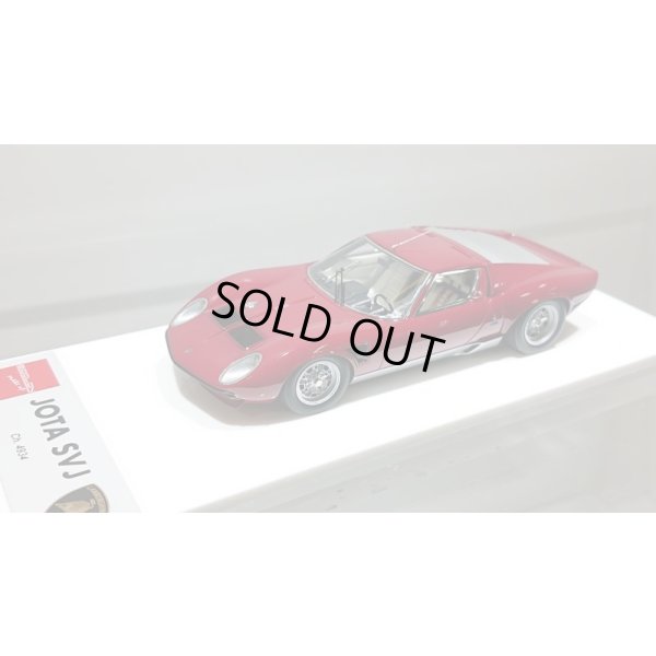 画像4: EIDOLON 1/43 Lamborghini Jota SVJ S/N 4934 Burgundy / Silver