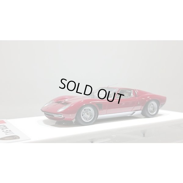 画像1: EIDOLON 1/43 Lamborghini Jota SVJ S/N 4934 Burgundy / Silver