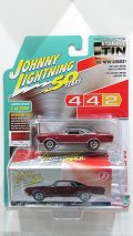 JOHNNY LIGHTNING 1/64 Collector's Tin 2019 Release 2 '67 Olds 442 W-30 in Garnet Red Poly