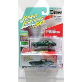JOHNNY LIGHTNING 1/64 Collector's Tin 2019 Release 2 '63 Chevy Corvette Split-Window Coupe Metallic Racing Green