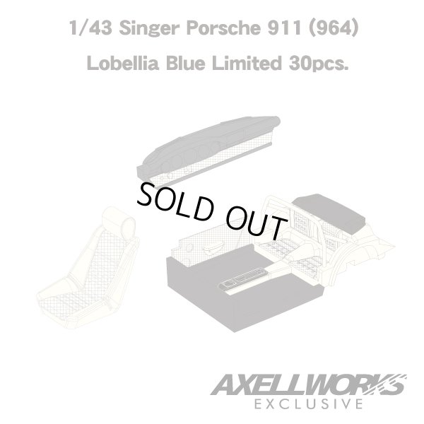 画像6: VISION 1/43 Singer Porsche 911(964) Coupe Lobellia Blue Limited 30pcs.