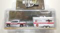 GREEN LiGHT 1/64 Hitch & Tow Series 19 '19 Chevrolet Silverado and Phillips 66 Bayway Refinery Emergency Response Unit Trailer