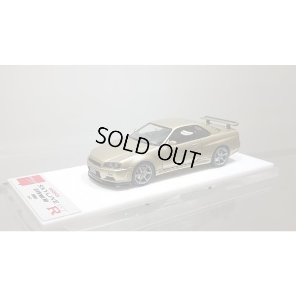 画像4: EIDOLON 1/43 NISSAN SKYLINE GT-R (BNR34) M-spec Nur 2002 Sillica Brass