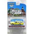 GREEN LiGHT EXCLUSIVE 1/64 '88 Ford LTD Crown Victoria Wagon - Yellow Cab of Coronado, California