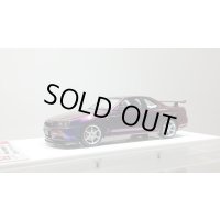 EIDOLON 1/43 NISSAN SKYLINE GT-R (BNR34) V-spec Special Edition 2000 Midnight Purple Limited 50pcs.