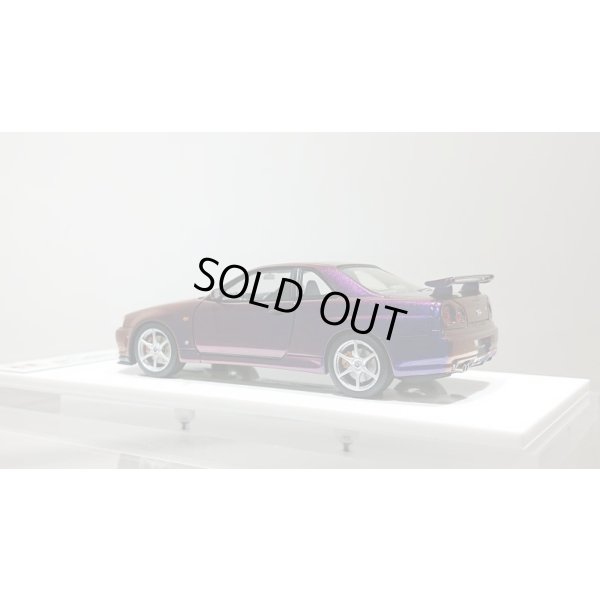 画像3: EIDOLON 1/43 NISSAN SKYLINE GT-R (BNR34) V-spec Special Edition 2000 Midnight Purple Limited 50pcs.