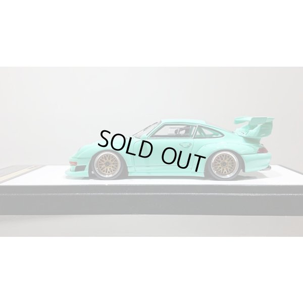 画像2: VISION 1/43 Porsche 911 (993) GT2 EVO 1996 Mint Green Limited 30pcs.