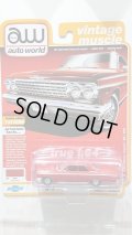 auto world Premium 2020 Release 1B 1/64 '62 Chevy Impala SS Roman Red