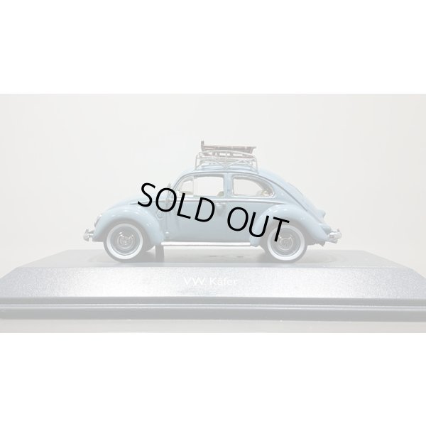 画像3: Schuco 1/43 VW Kafer mit Schitten ワーゲンビートル そり積載