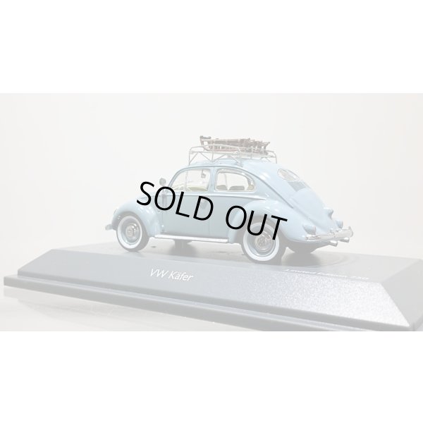 画像4: Schuco 1/43 VW Kafer mit Schitten ワーゲンビートル そり積載