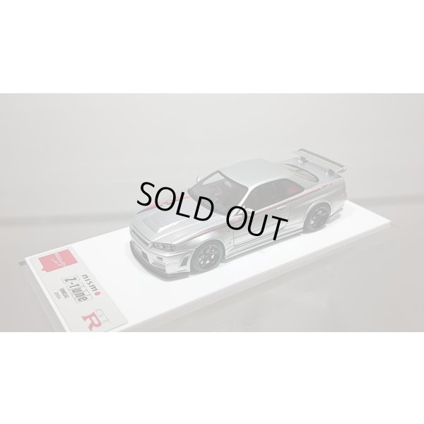 画像4: EIDOLON 1/43 NISMO R34 GT-R Z-tune Silver / NISMO Stripe