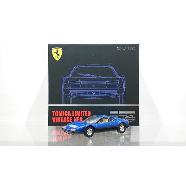画像1: TOMYTEC 1/64 Limited Vintage Neo Ferrari 365 GT4 BB Blue/Black