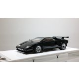 EIDOLON 1/43 Lamborghini Countach LP400S 1980 with Rear wing Black