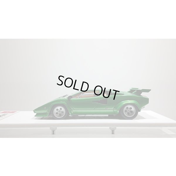 画像2: EIDOLON 1/43 Lamborghini Countach LP400S 1980 with Rear wing Metallic Green