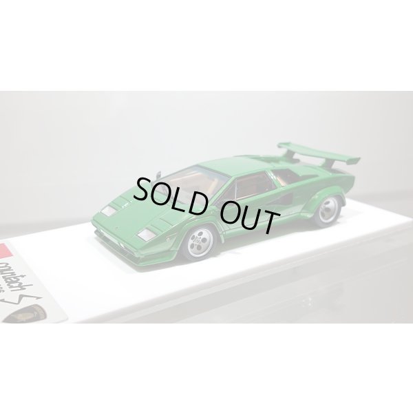 画像4: EIDOLON 1/43 Lamborghini Countach LP400S 1980 with Rear wing Metallic Green