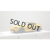 EIDOLON 1/43 TOYOTA GR SUPRA 2019 TRD Package Lightning Yellow