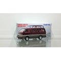 TOMYTEC 1/64 Limited Vintage NEO TOYOTA HIACE Wagon Super Custom '92 Dark Red / Brown