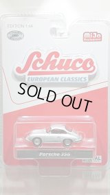 Schuco 1/64 Porsche 356 Silver (北米限定)