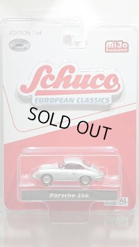 Schuco 1/64 Porsche 356 Silver (北米限定)