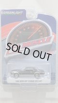 GREEN LiGHT 1/64 GL Muscle Series 23 '68 Mercury Cougar GT-E 427 - Onyx Black