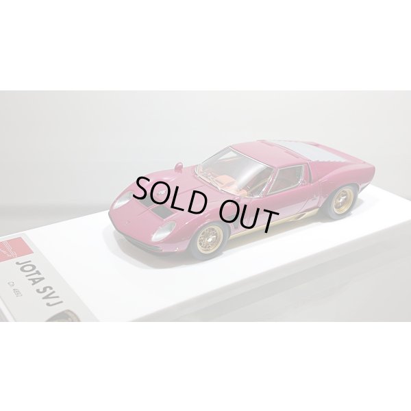 画像4: EIDOLON 1/43 Lamborghini Jota SVJ #4892 Metallic Pink / Gold