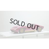 EIDOLON 1/43 Lamborghini Jota SVJ #4892 Metallic Pink / Gold