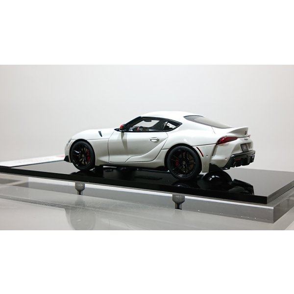 画像3: EIDOLON 1/43 TOYOTA GR SUPRA (US) Launch Edition 2019 Absolute Zero White (Red Interior) Limited 50 pcs.