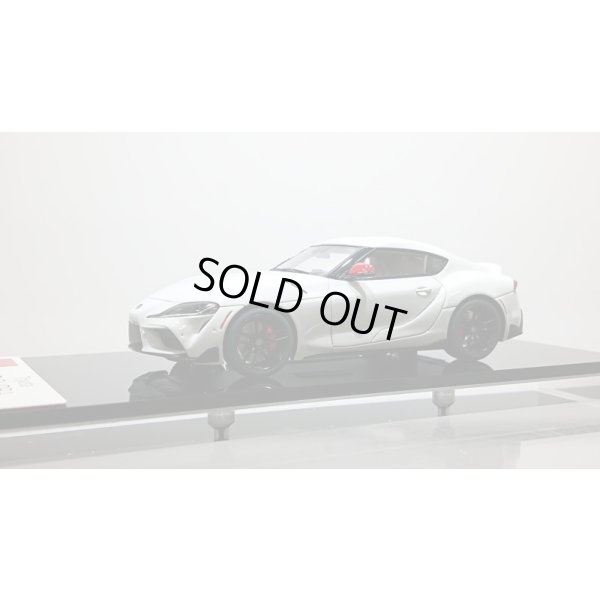 画像1: EIDOLON 1/43 TOYOTA GR SUPRA (US) Launch Edition 2019 Absolute Zero White (Red Interior) Limited 50 pcs.