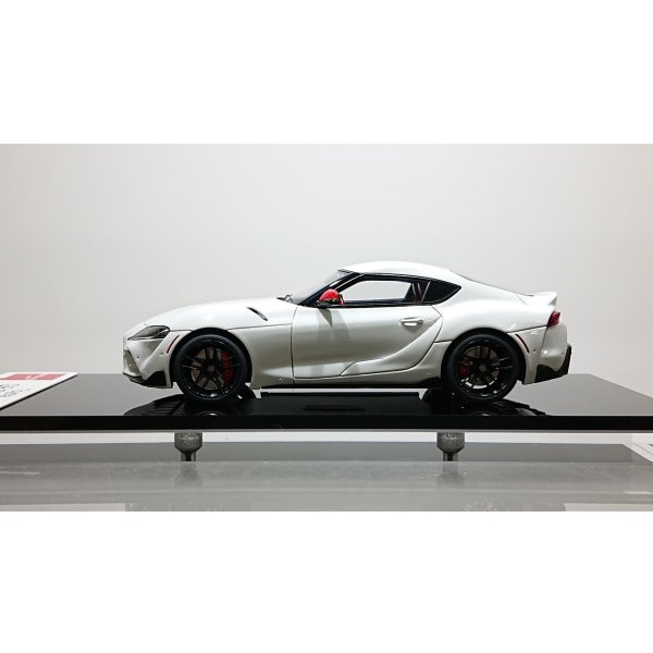 画像2: EIDOLON 1/43 TOYOTA GR SUPRA (US) Launch Edition 2019 Absolute Zero White (Red Interior) Limited 50 pcs.