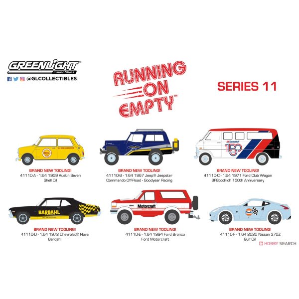 画像1: GREEN LiGHT 1/64 Running on Empty Series 11