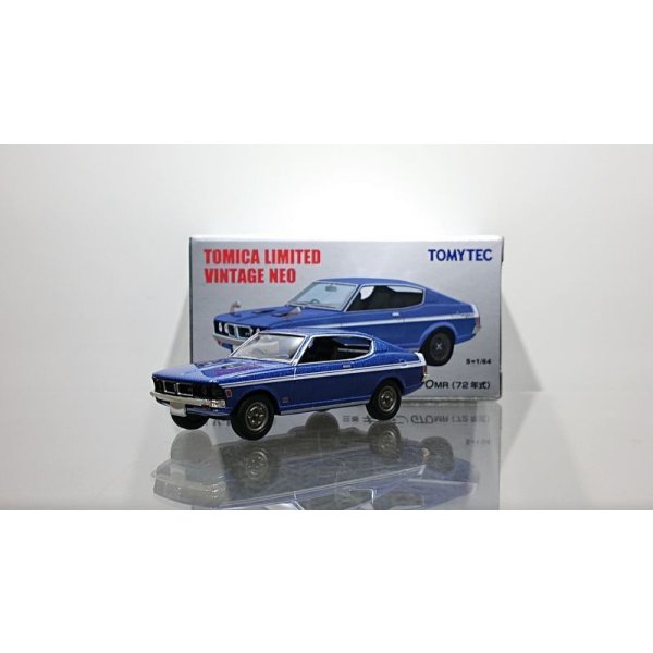 画像1: TOMYTEC 1/64 Limited Vintage NEO Mitsubishi Galant GTO MR '72 Blue