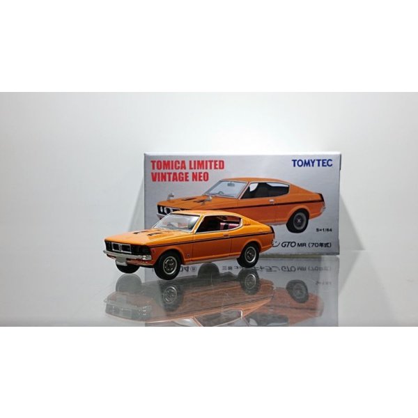 画像1: TOMYTEC 1/64 Limited Vintage NEO Mitsubishi Colt Galant GTO MR '70 Orange