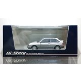 Hi Story 1/43 MAZDA FAMILIA FULL TIME 4WD GT-X '85 Sunbeam Silver Metallic / Raster Silver Metallic