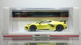 TSM MODEL 1/43 2020 Chevrolet Corvette Stingray Accelerate Yellow Metallic