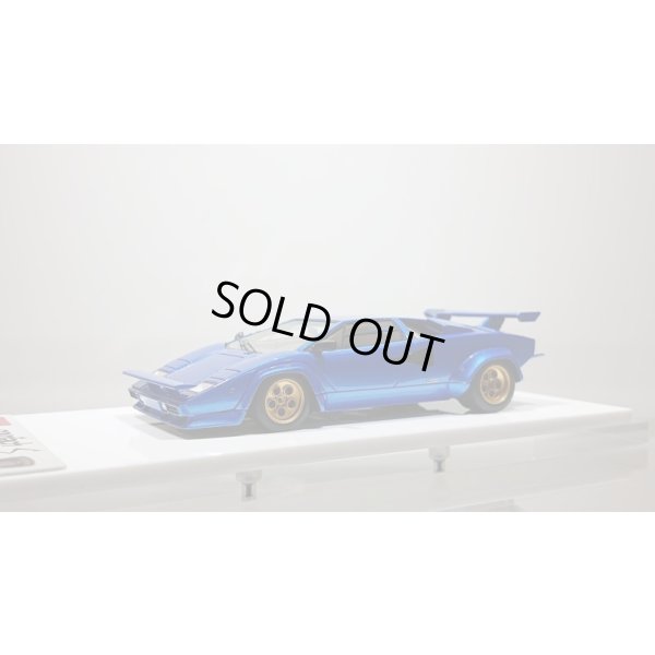 画像1: EIDOLON 1/43 Lamborghini Countach LP400S U.S.Modification 1981 Metallic Blue Limited 30 pcs.