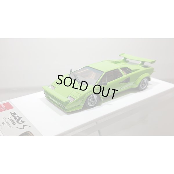 画像4: EIDOLON 1/43 Lamborghini Countach LP400S U.S.Modification 1981 Lime Green Limited 30pcs.