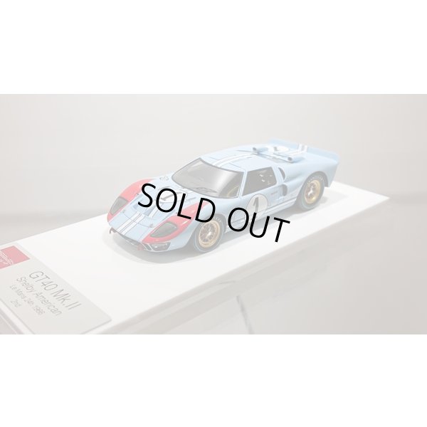 画像4: EIDOLON 1/43 GT40 Mk.II P/1015 "Shelby American" 24h Le Mans 1966 2nd No. 1 Ken Miles - Denny Hulme